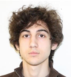 Dzhokhar Tsarnaev, 19, was captured Friday evening in Watertown, Massachusetts, after an extensive manhunt. Dzhokhar and his older brother, Tamerlan, are suspects in the Boston Marathon bombings April 15. (FBI image)