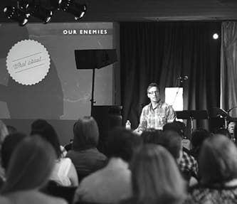 Brian Kruckenberg speaks on