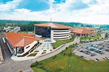 Southeast Christian Church, Louisville, Kentucky (above), and the other two largest Christian churches accounted for more than 20 percent of all megachurch attendance in our fellowship.