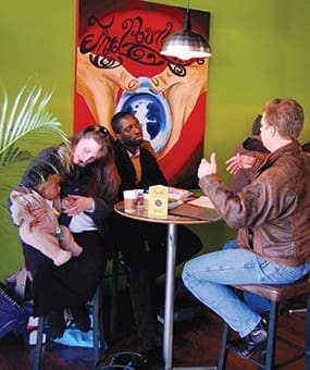 Seven years ago, Sherwood Oaks Christian Church opened the PourHouse Cafe, a coffee shop located just two blocks from the main entrance to Indiana University.