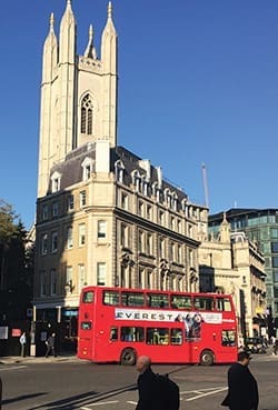 There has been a church on the site of St. Mary Aldermary, Church of England, in London for more than 900 years.