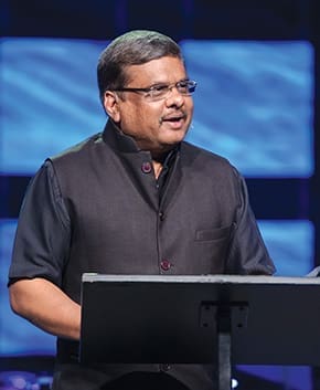 Ajai Lall, president of the upcoming Global Gathering slated for New Delhi, India, next January 12-15, speaks at the 2015 North American Christian Convention.