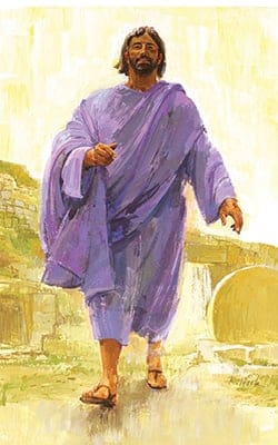 Jesus Leaves the Tomb