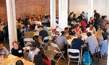 Trust Talks in Los Angeles brought together business owners, apartment dwellers, homeless people, community activists, service providers, faith leaders, and police officers to discuss officer-involved shootings.