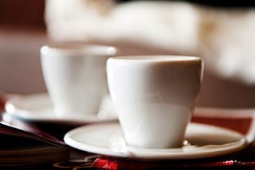 Coffee Cups, Cafe, Porto, Portugal