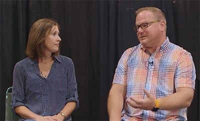 Melissa Sandel and Rob Kastens