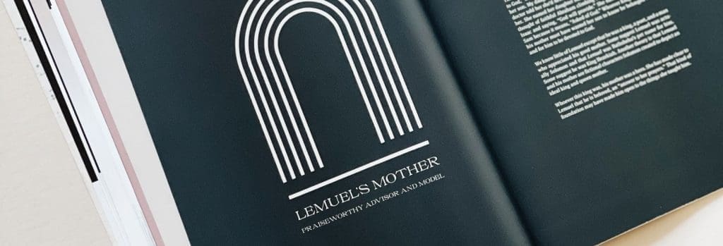 Lemuel’s Mother: Praiseworthy Advisor and Model
