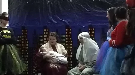 Church Play Hold Jesus