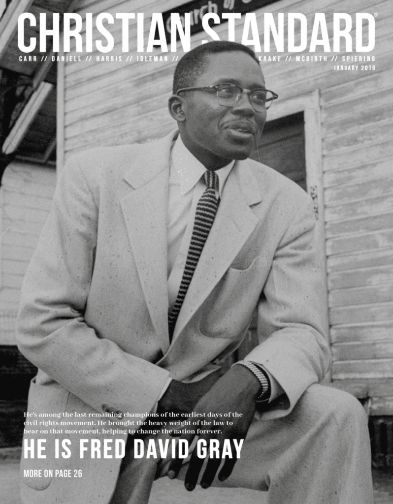 He Is Fred David Gray Christian Standard, January 2019